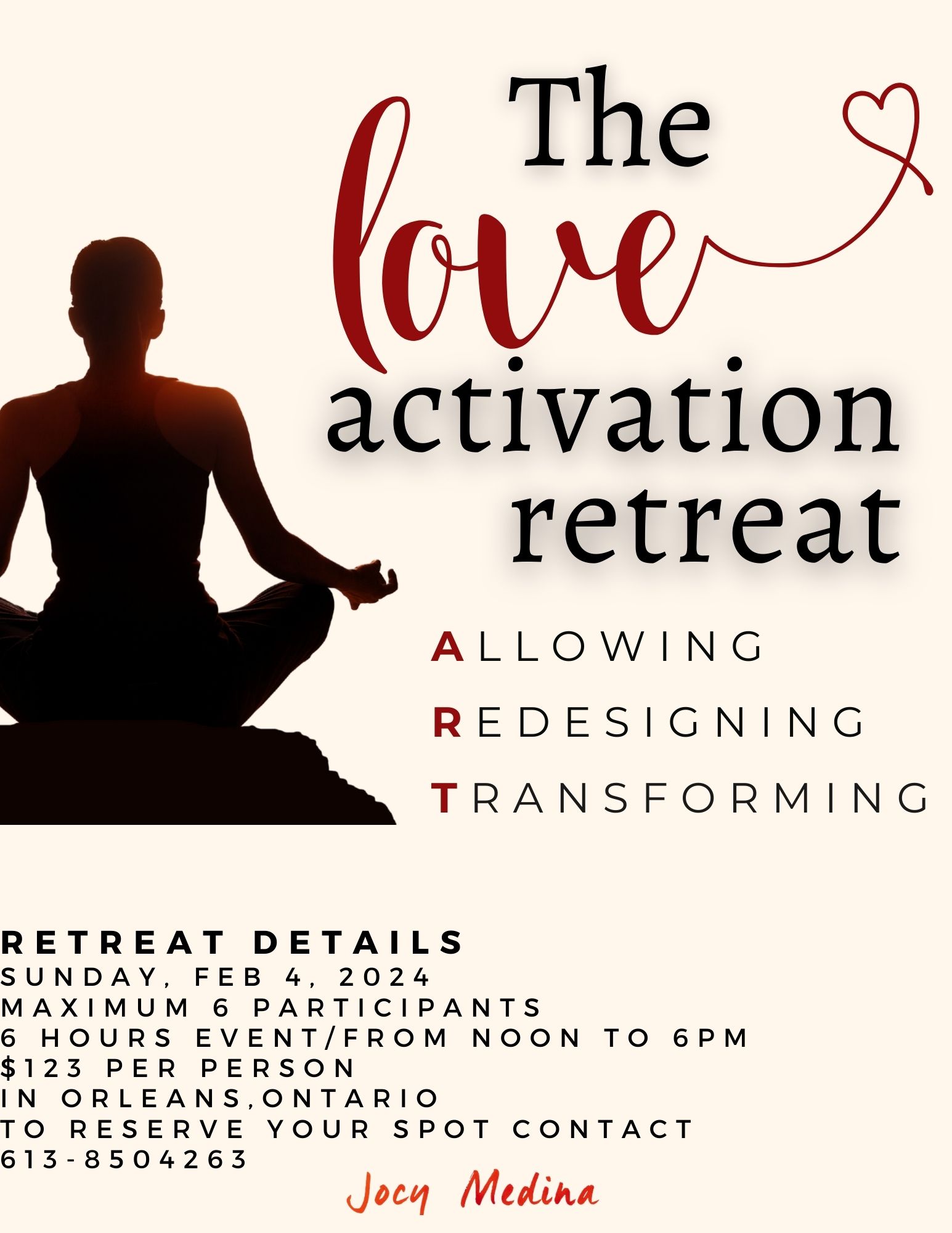 The Love Activation Retreat – Program