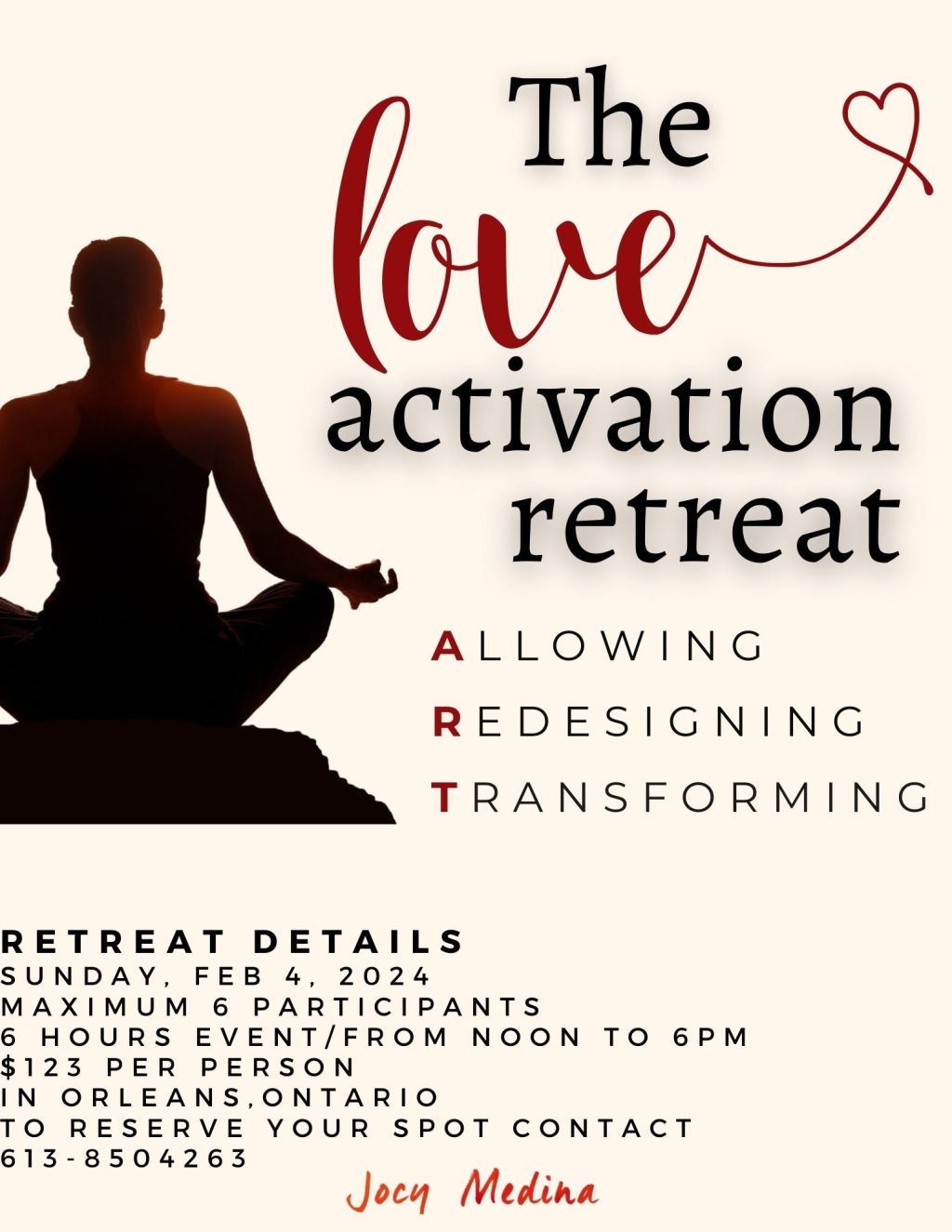The Love Activation Retreat –&nbsp;Program